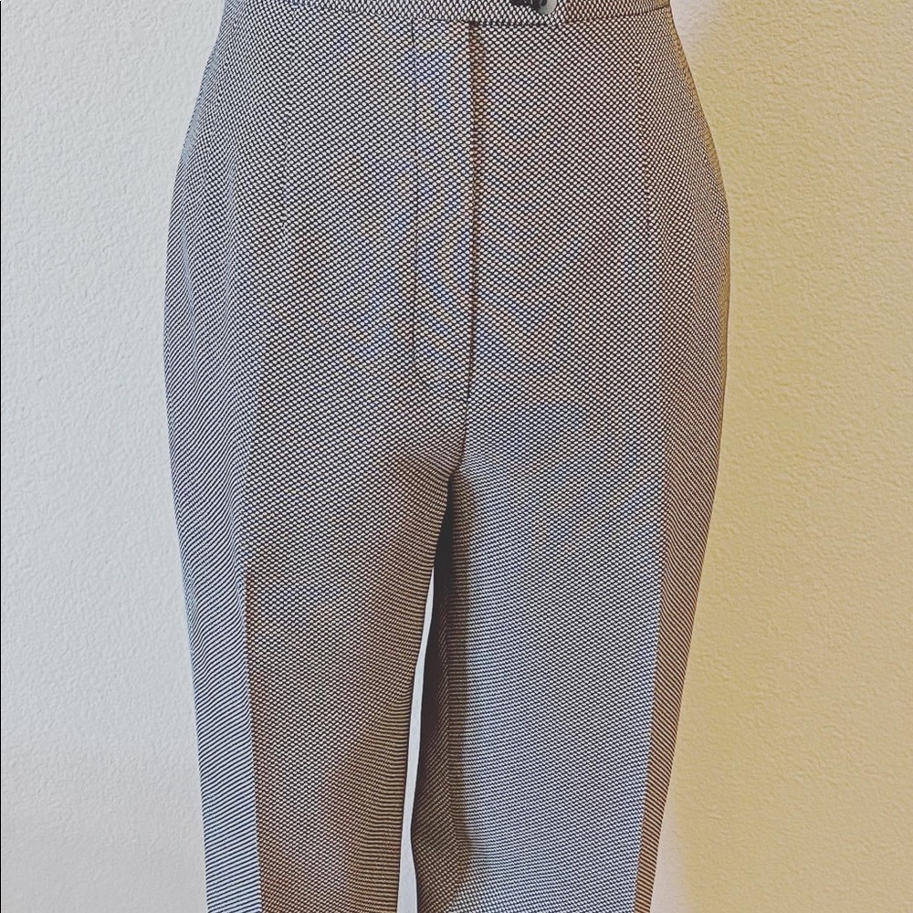 Vintage Houndstooth Straight Leg